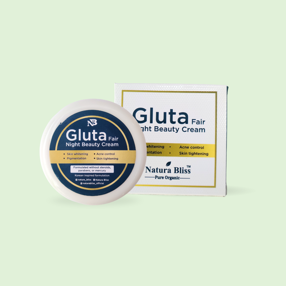 Gluta Night Cream – Natura Bliss Organics